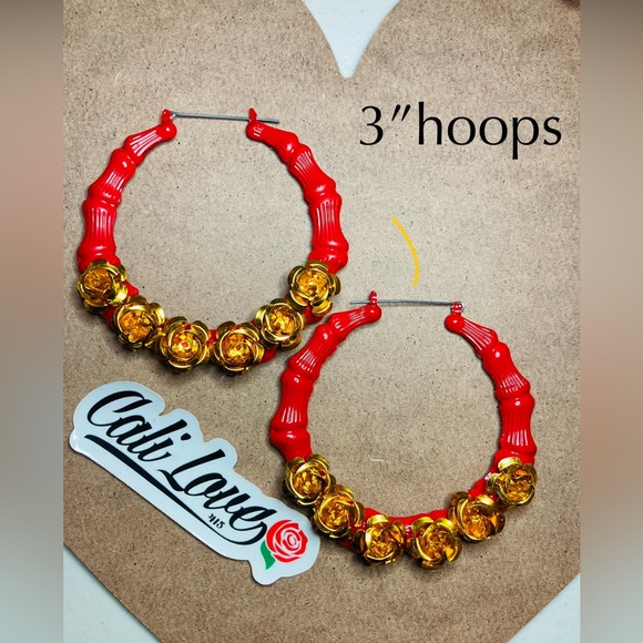 Bamboo Hoops - Picture 1 of 1